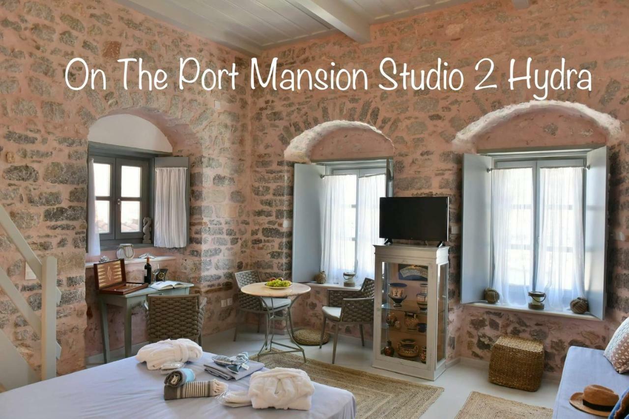 On The Port Mansion Studio 2 Hydra Exterior photo